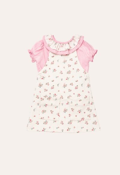Jumper Floral Pétalas Cru