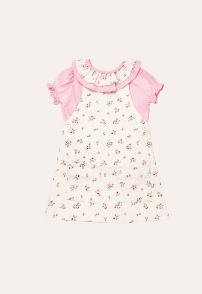 Jumper Floral Pétalas Cru