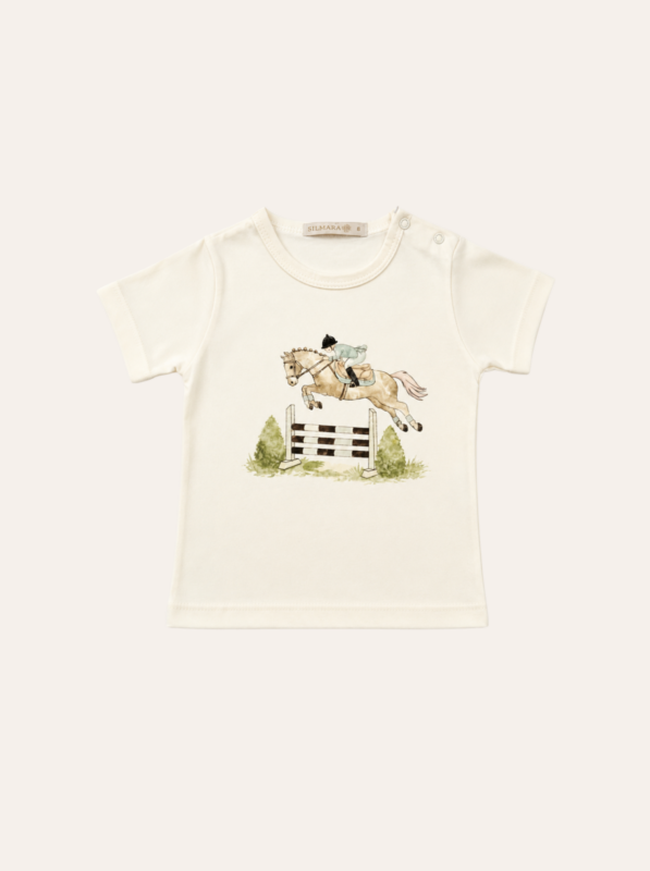 Camiseta Cavalo Cru