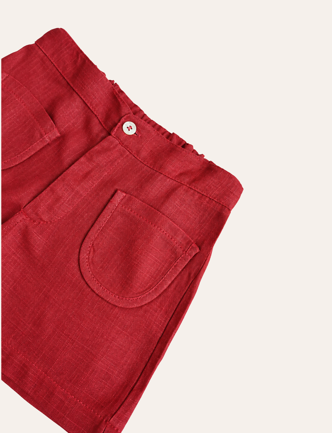 Shorts Bolso Viés Rosa - Imagem 2