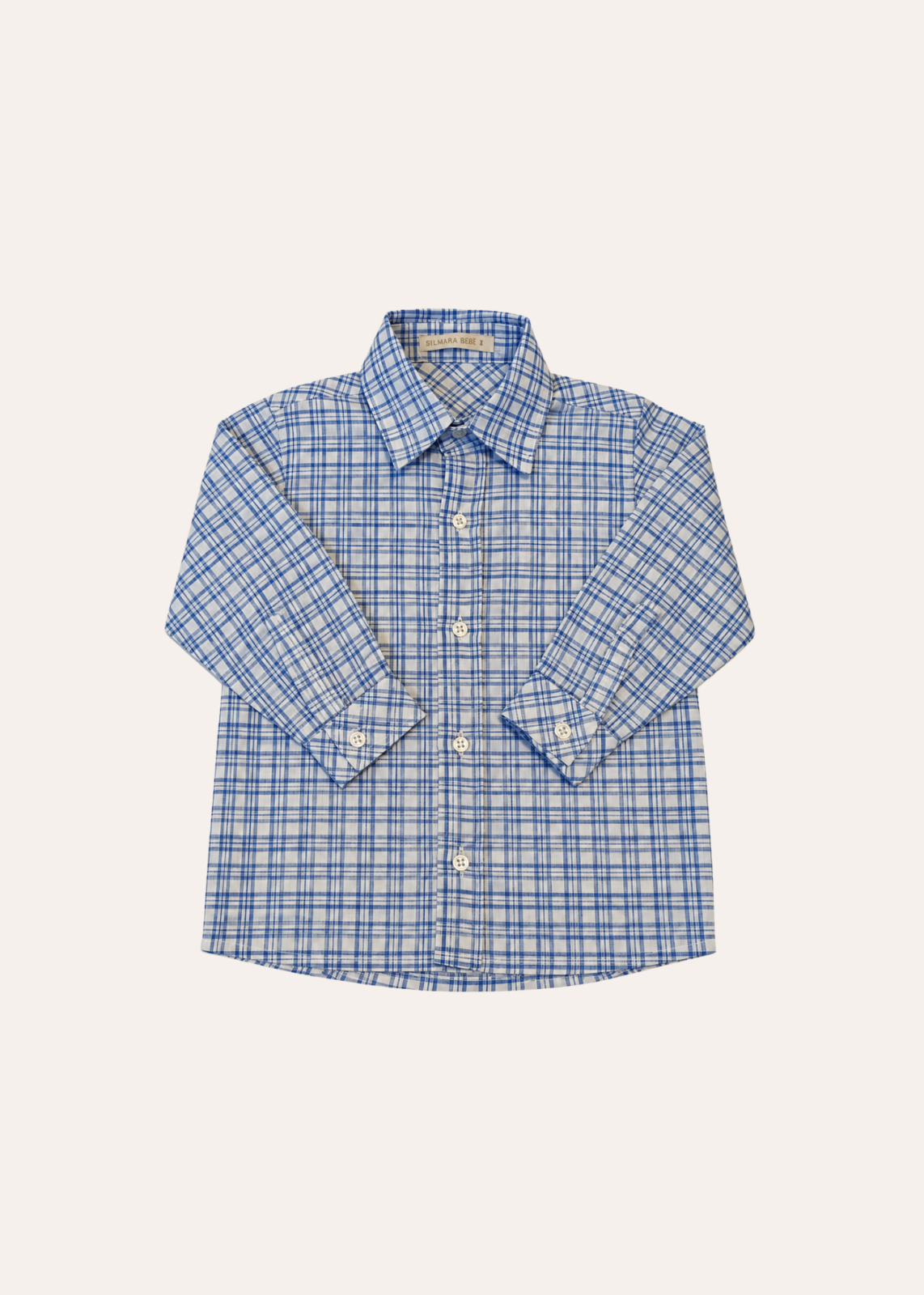 Camisa Básica Xadrez Azul