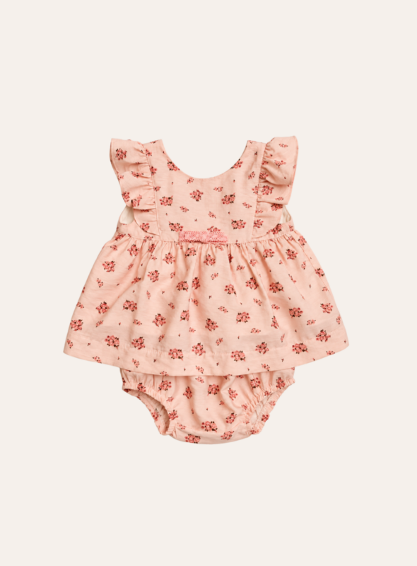 Conjunto Batinha Floral Rosê