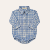 Body Camisa Lucca Xadrez Azul