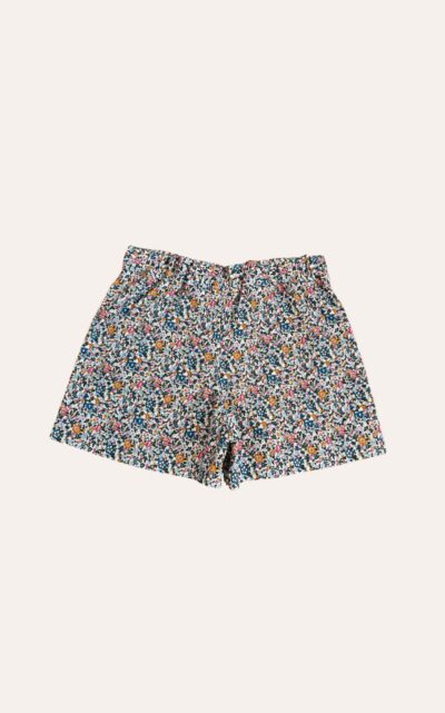 Shorts Bolso Viés Floral Verbena - Imagem 3