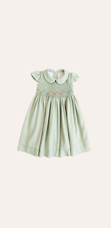 Vestido Smok Verbena Verde