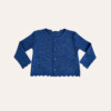 Cardigan Verbena Azul Oceano