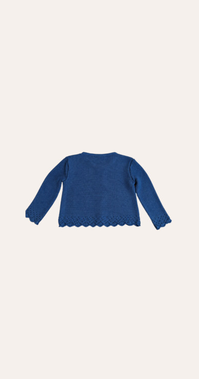 Cardigan Verbena Azul Oceano - Imagem 3