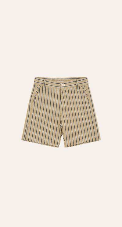 Bermuda Bolso Lapela Bumbum Amarelo