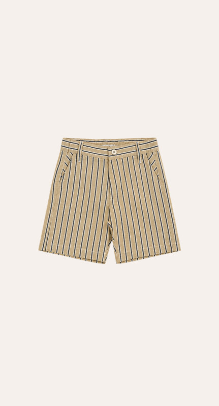 Bermuda Bolso Lapela Bumbum Amarelo