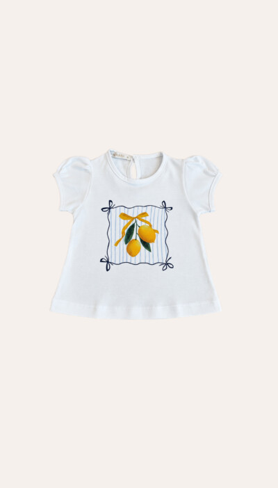 Camiseta Limão Siciliano Branco